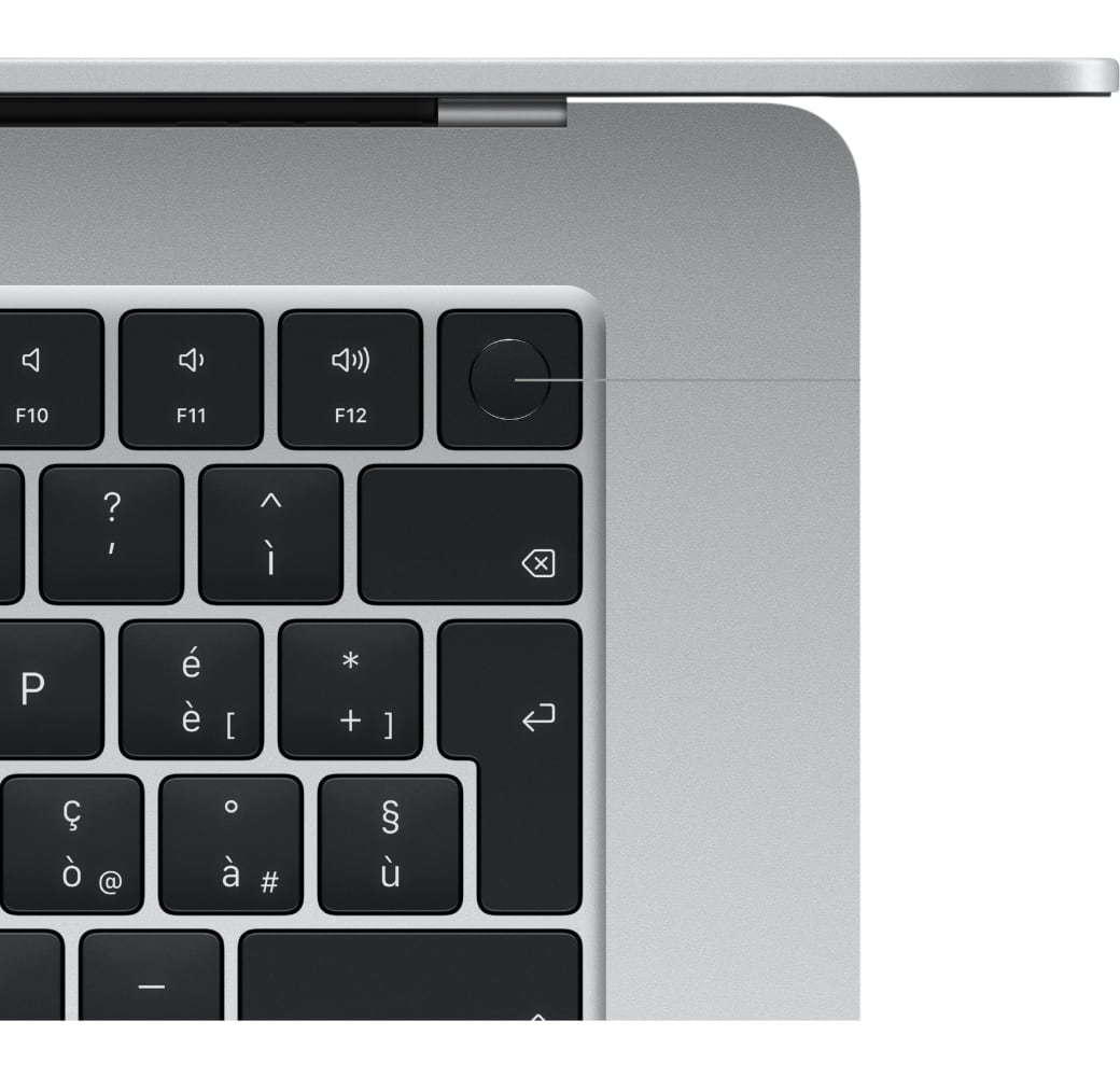 Silver MacBook Air 15" - Apple M2 Chip 8GB Memory 256GB SSD Integrated 10-core GPU.4