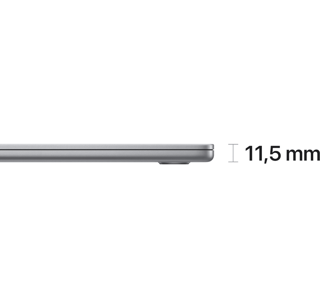Gris Espacial MacBook Air 15" - Apple M2 Chip 8GB de memoria SSD de 512GB GPU de 10 núcleos.3
