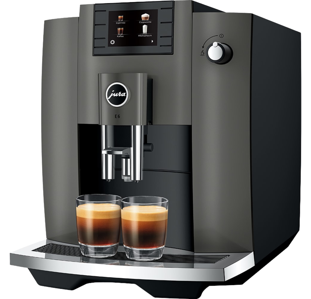 Dark Inox Jura E6 (EC) Coffee Machine.3