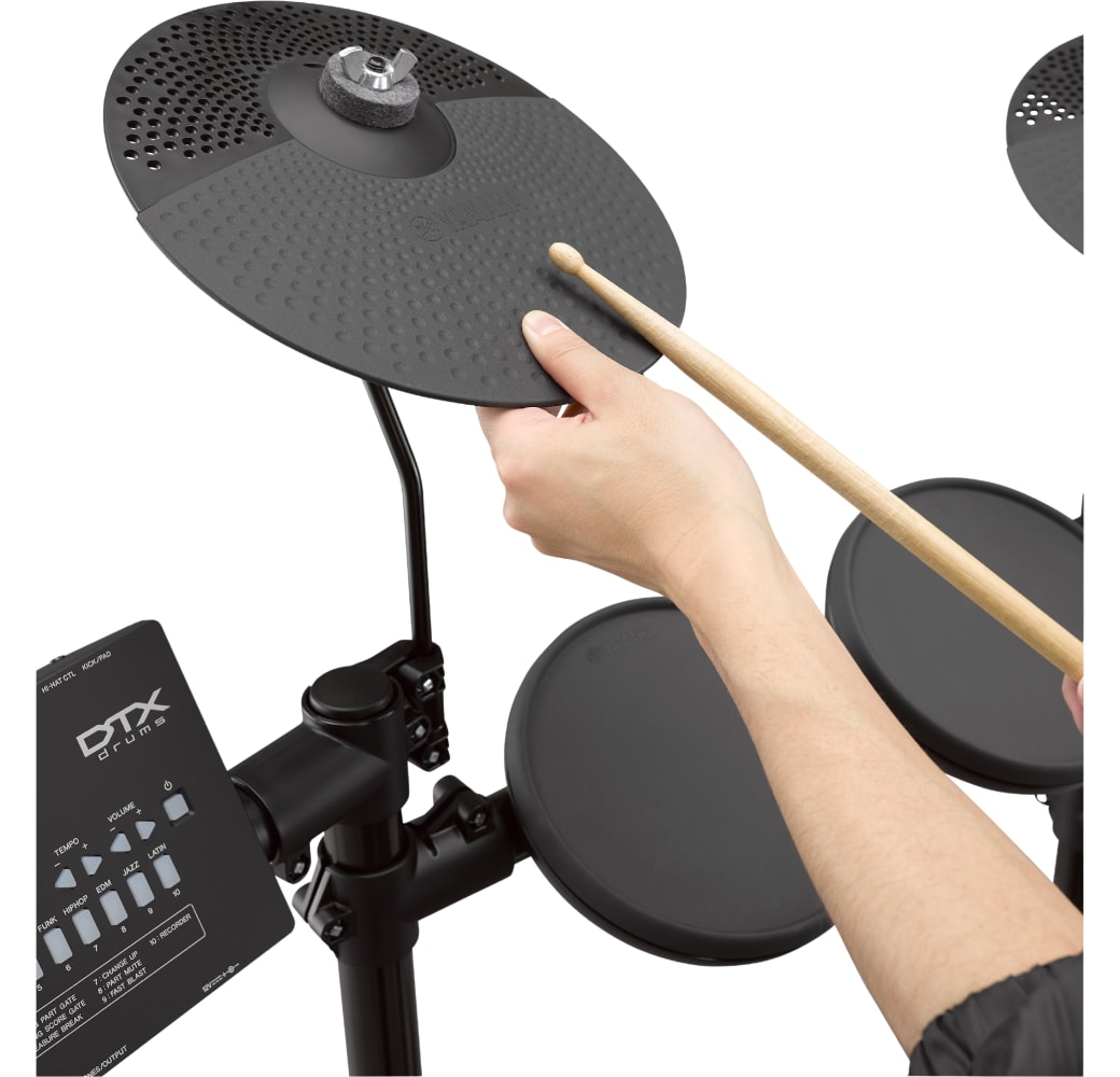 Black Yamaha DTX-452K E-drum Set.4
