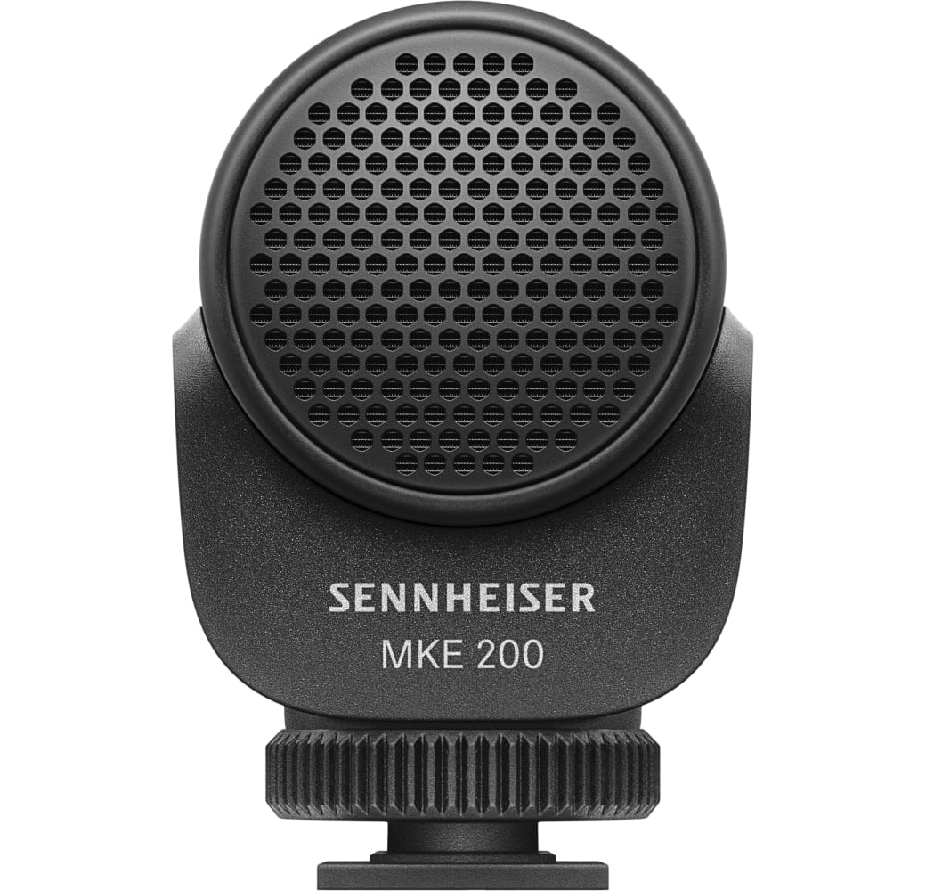 Black Sennheiser Camera microphone MKE 200.2