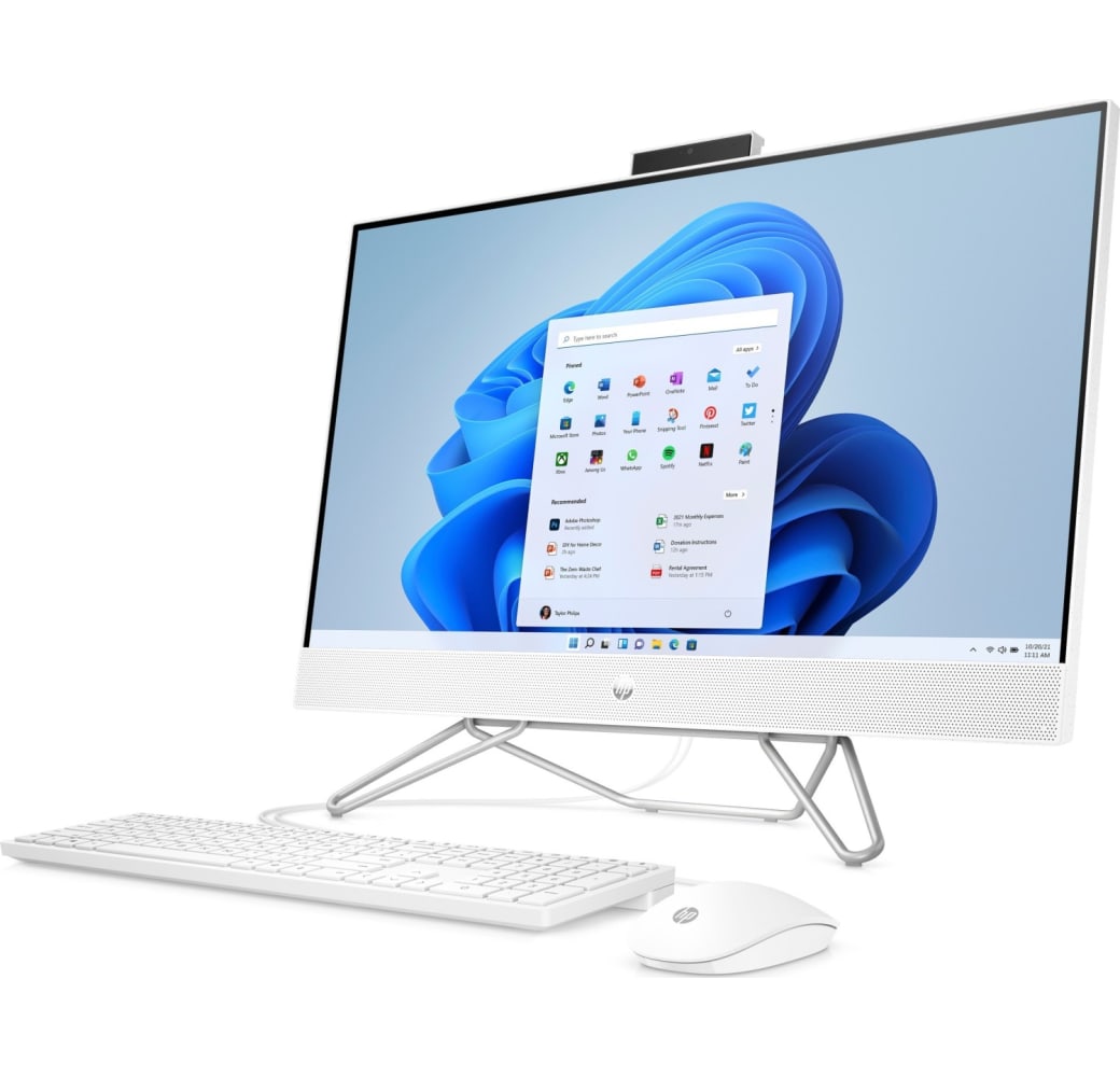 White HP Pavilion 27-cb1001ng All-in-One - AMD Ryzen™ 5 5625U - 16GB - 512GB SSD - AMD Radeon® Graphics.3