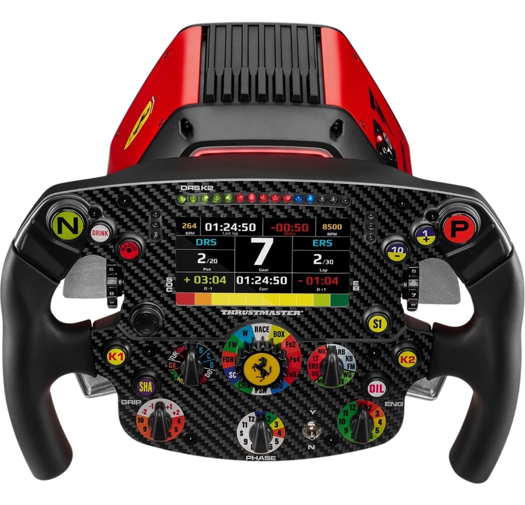 Rot Thrustmaster T818 Ferrari SF1000 Direktantriebsbündel -Rennlenkrad.3