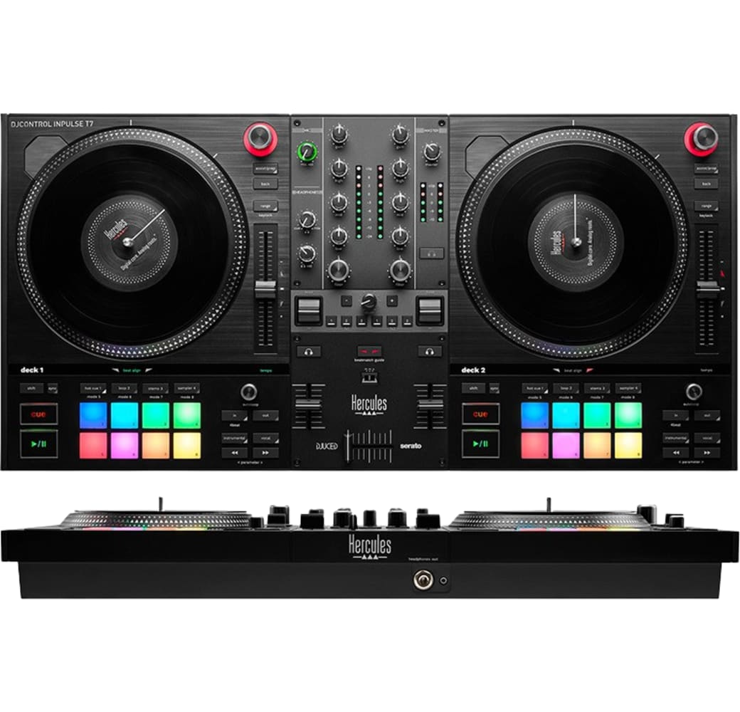 Schwarz Hercules Inpulse T7 DJ Controller.2