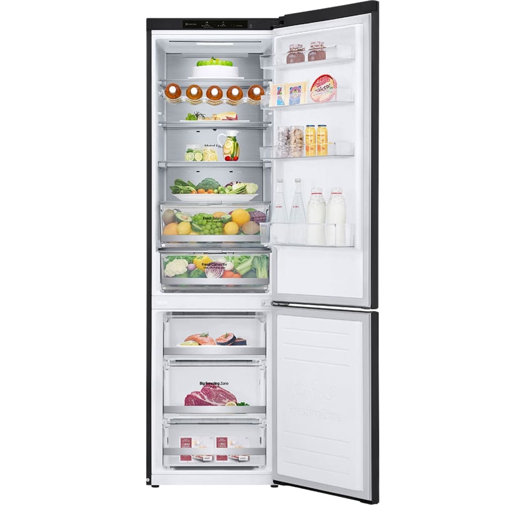 Black LG GBB72MCVCN1 Fridge Freezer Combo .3