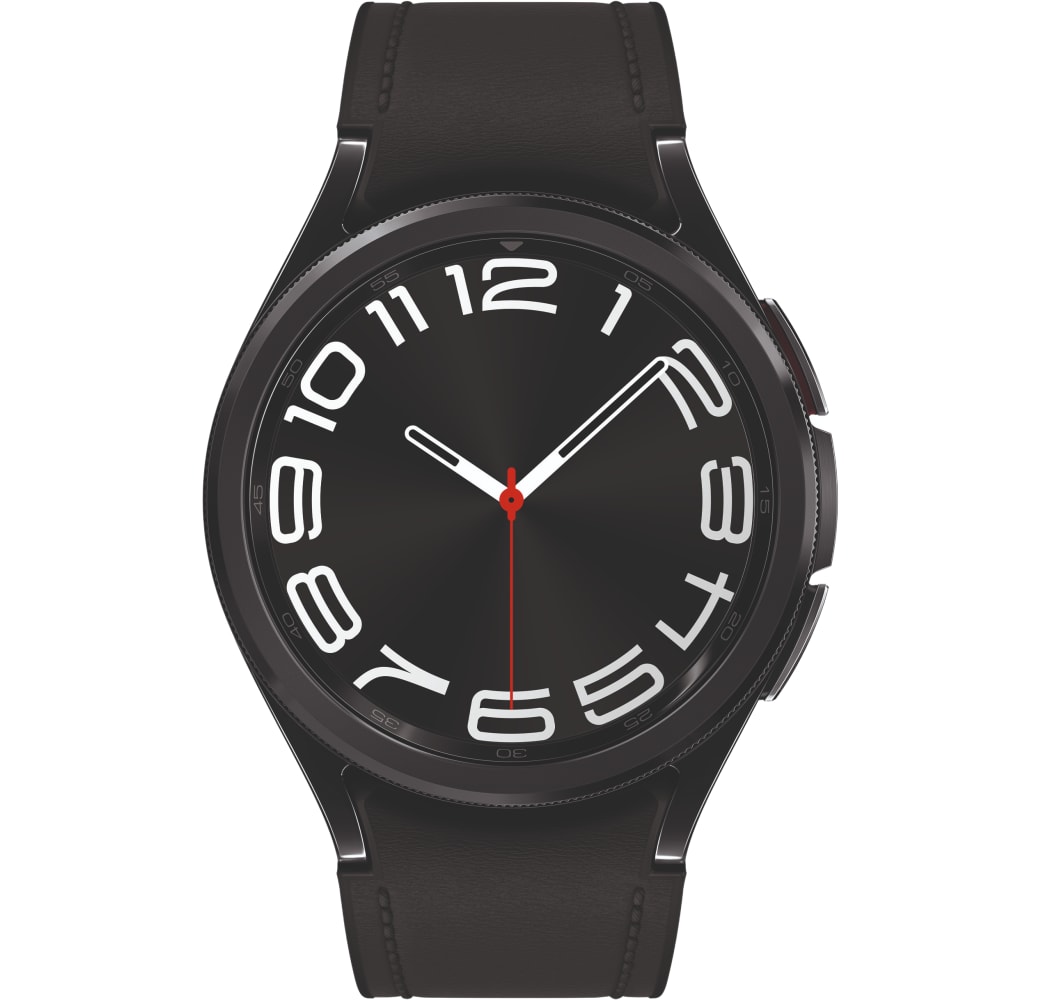 Black Samsung Galaxy Watch6 Classic reloj inteligente, correa de acero inoxidable, 47 mm.2