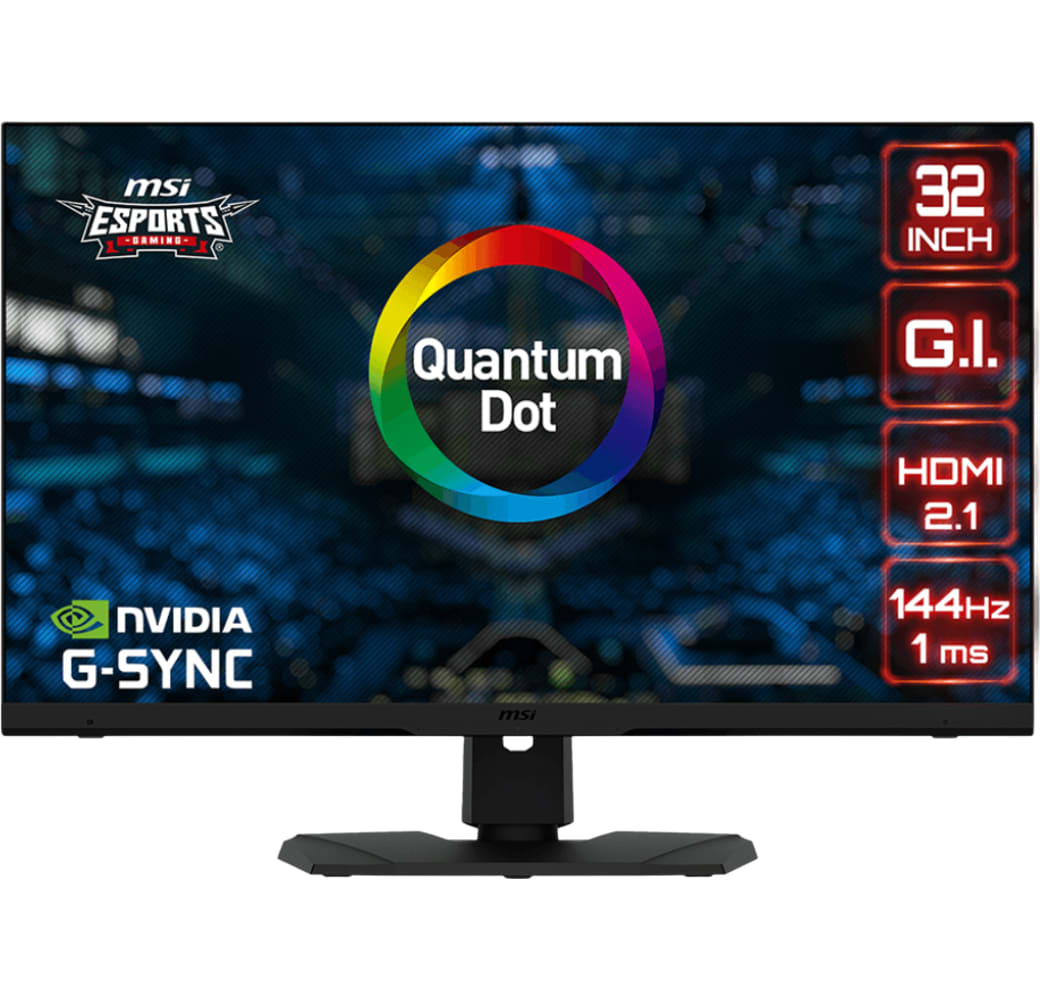 Black MSI - 32" Optix MPG321URDE-QD (32") 9S6-3DC07T-002.1