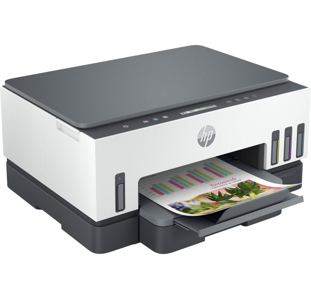 Blanco HP Smart Tank 7005 AiO Impresora .2