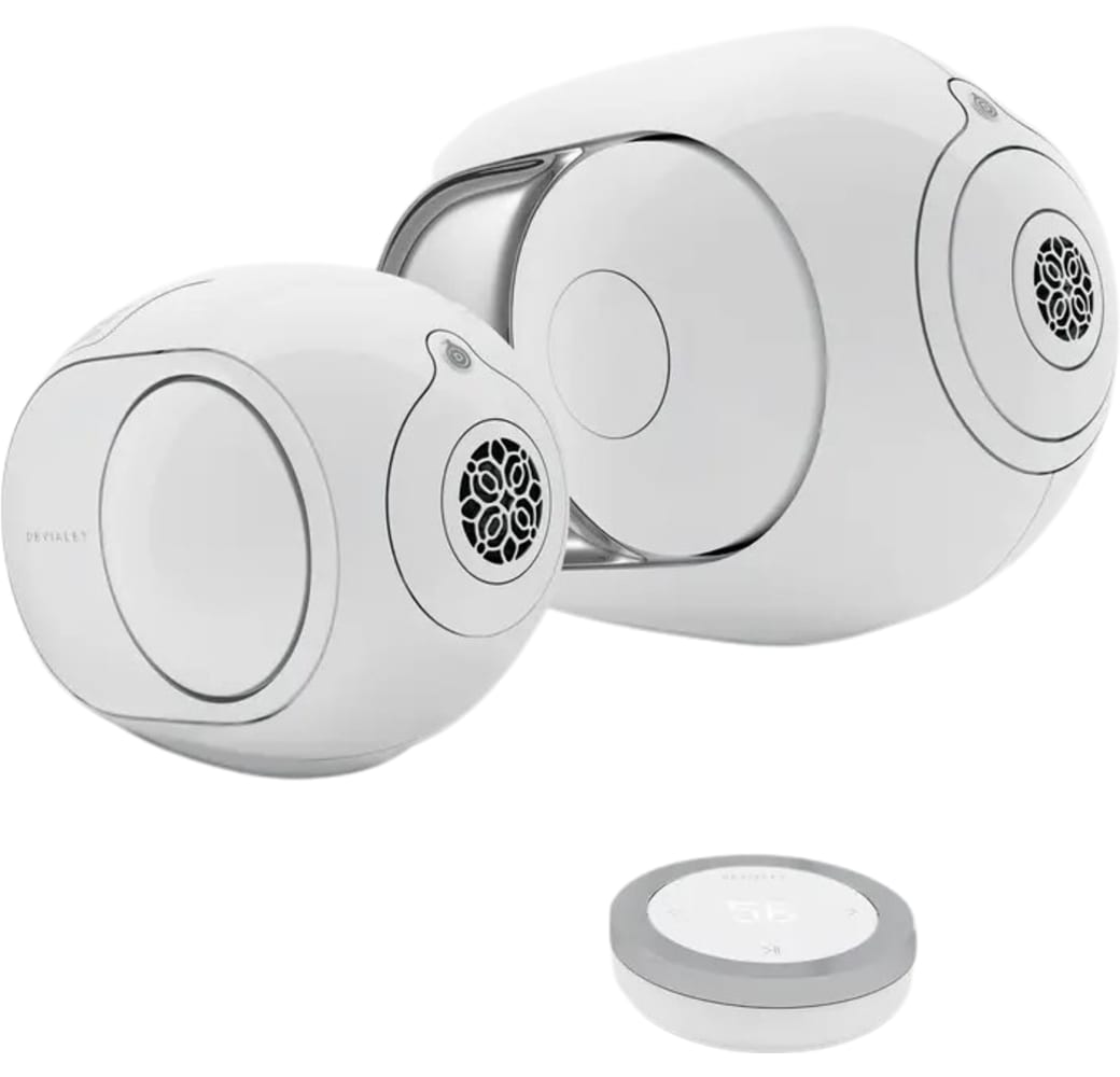 Iconisch Wit Devialet Hoge precisie Afstandsbediening voor fantoom.3