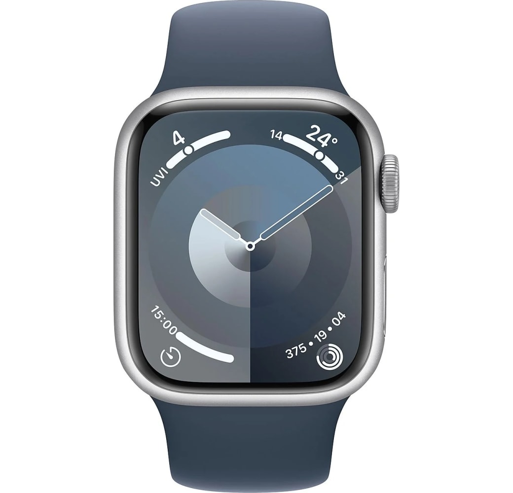 Plata Apple Watch Series 9 GPS, correa de aliminio, , 45 mm.2