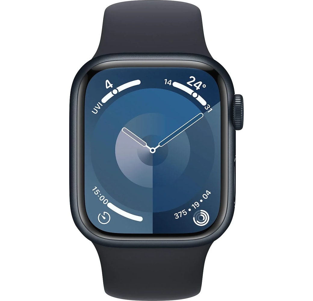 Mitternacht Apple Watch Series 9 GPS + Cellular, Aluminiumgehäuse, 41 mm.2