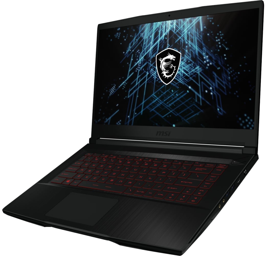 Black MSI GF63 Thin 11UC-1482 Gaming Laptop - Intel® Core™ i7-11800H - 16GB - 512GB SSD - NVIDIA® GeForce® RTX 3050.3