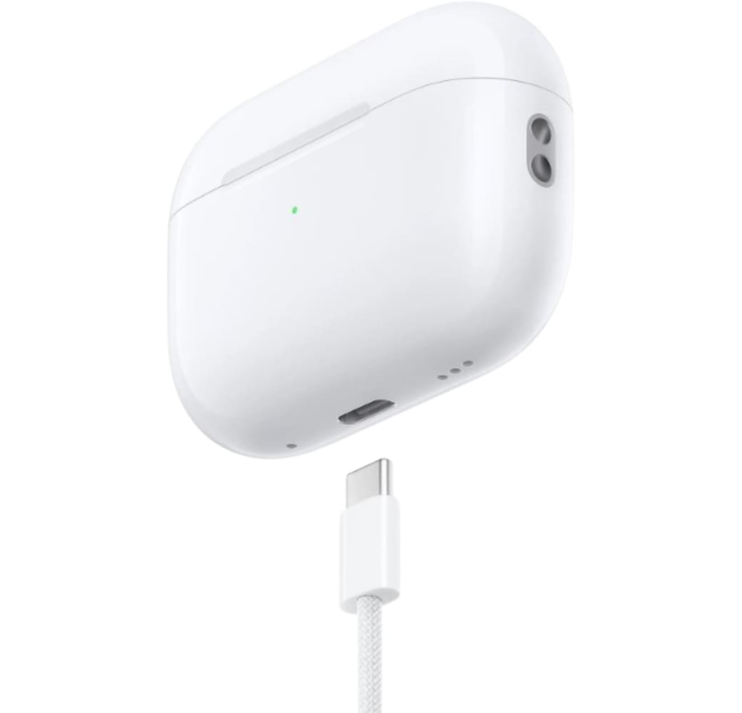 White Apple Airpods Pro 2 with USB-C In-ear Bluetooth Headphones.3