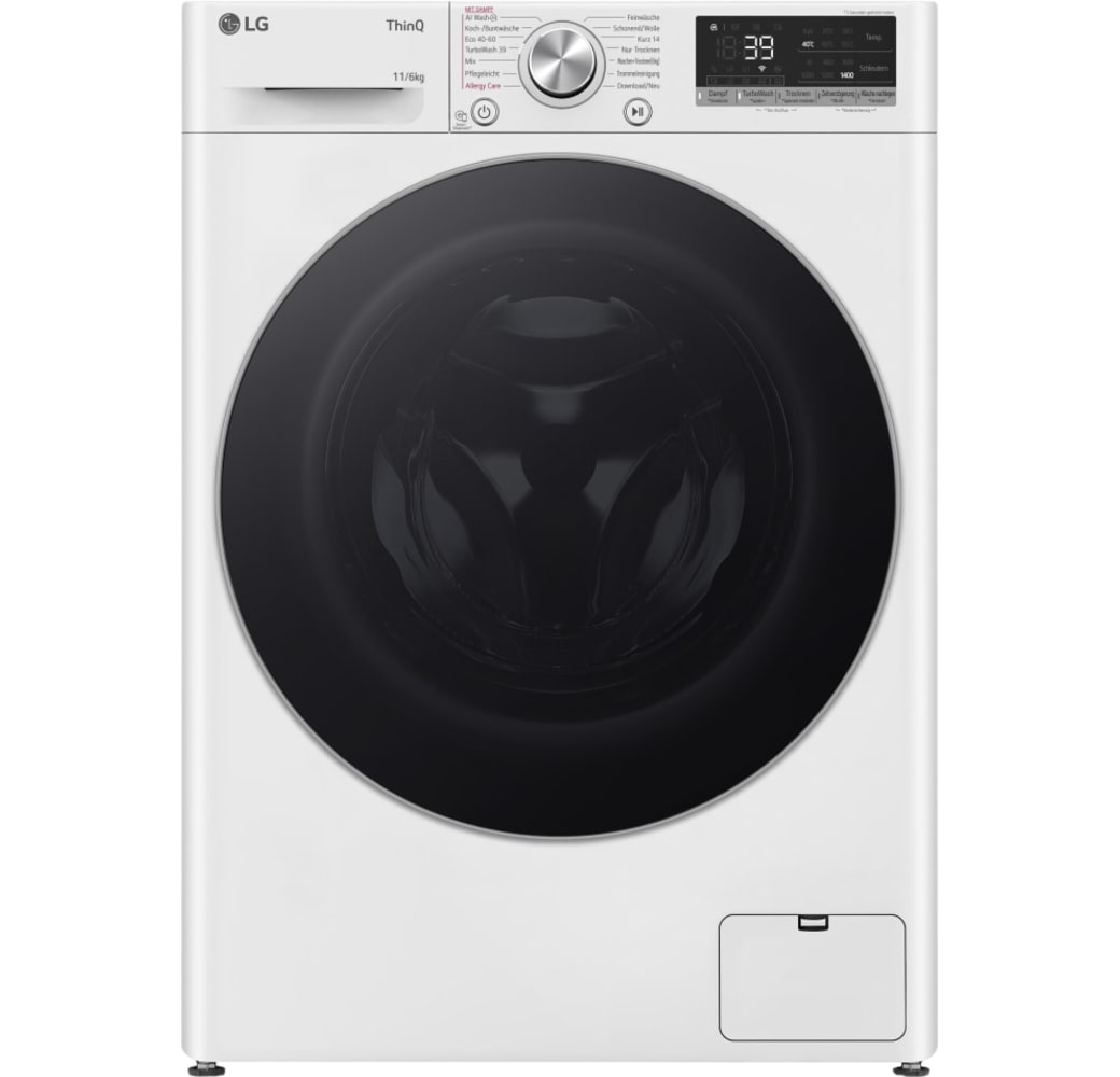 White LG W4WR70E61 Washer Dryer.1