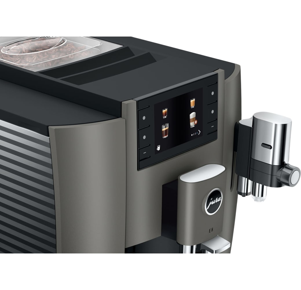 Grey Jura E8 (EC) Coffee Machine .5