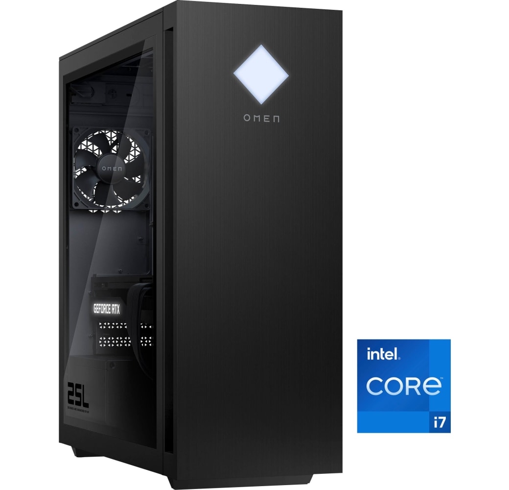 Negro HP GT15-1002ng Gaming Desktop - Intel® Core™ i7-13700F - 16GB - 512GB SSD + 1TB HDD - NVIDIA® GeForce® RTX 4070 Ti.1