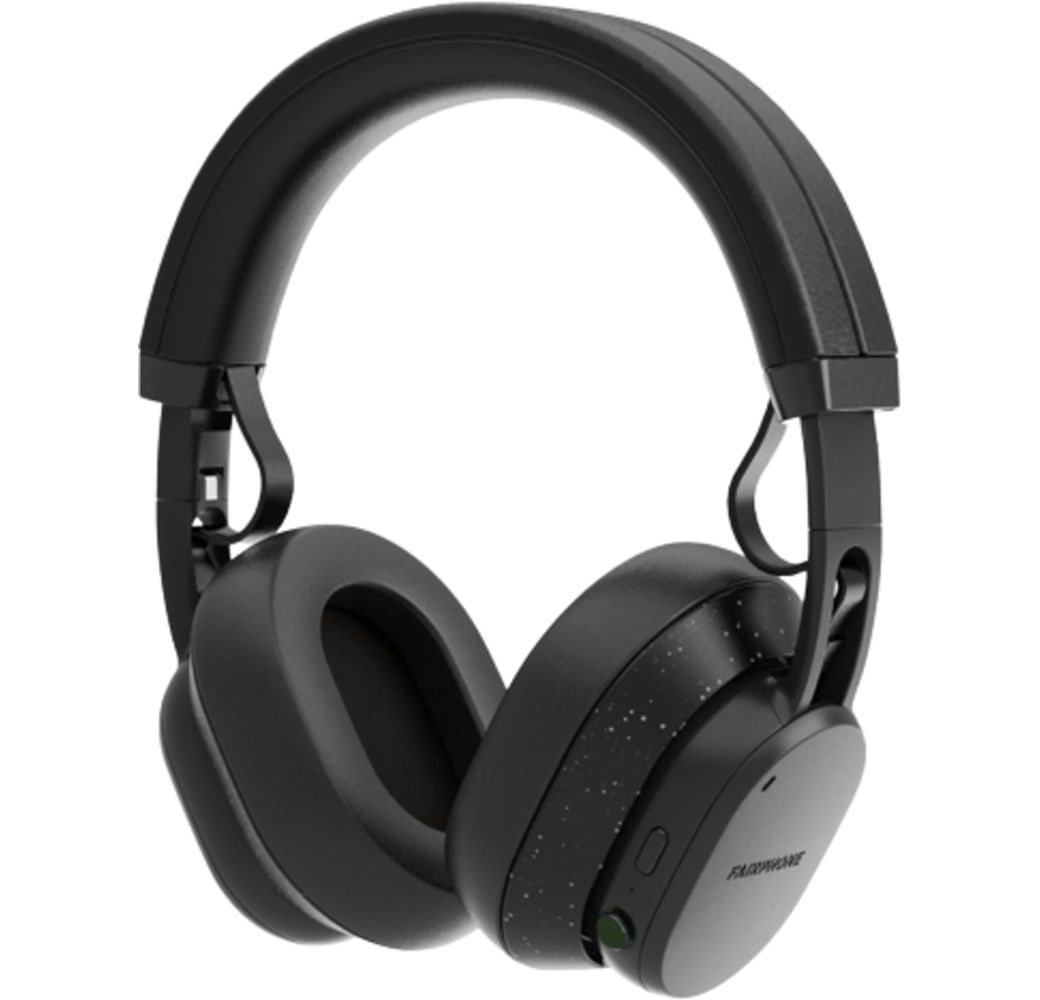 Zwart Fairphone Fairbuds XL Sustainable Noise-cancelling Over-ear Bluetooth Headphones.1