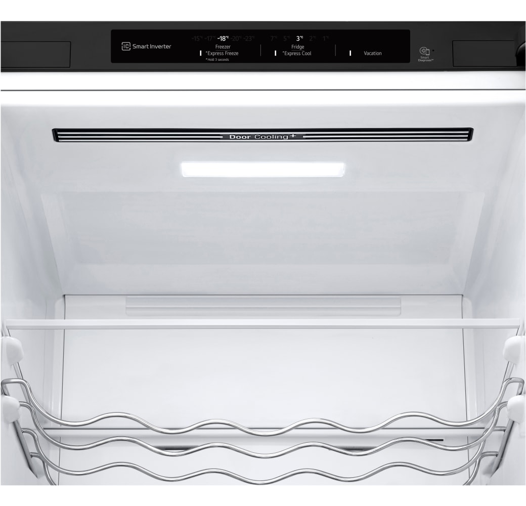 Black LG GBV3200CEP Serie 3 Fridge Freezer Combo.5