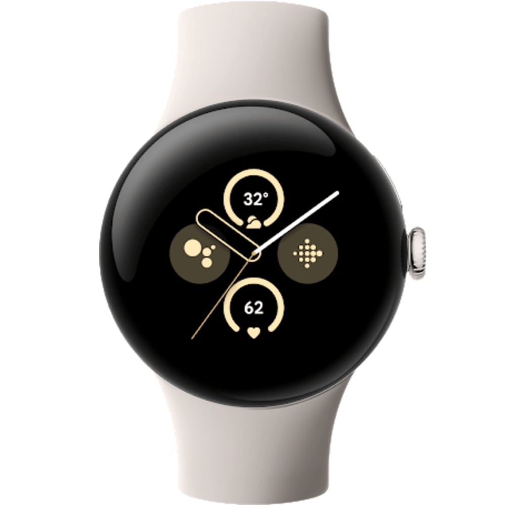 Porcelain Google Pixel 2 LTE Smartwatch, Aluminiumgehäuse, 41 mm.2