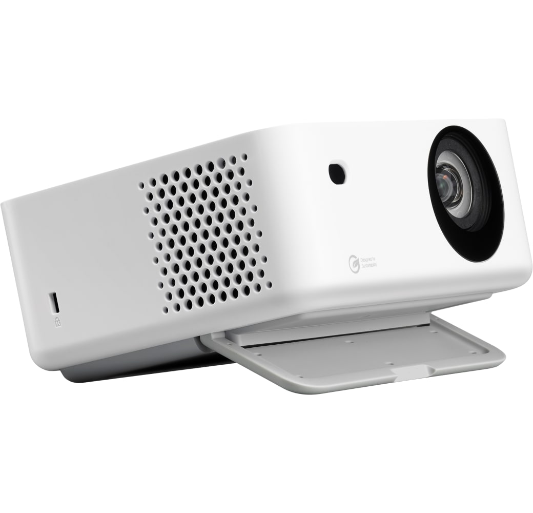 White Optoma ML1080ST Portable Projector - Full HD.4