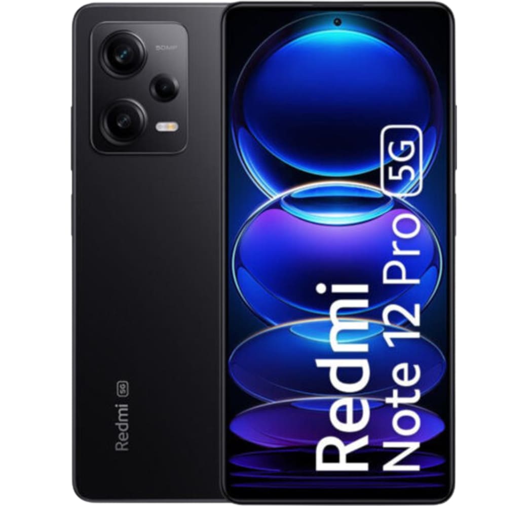 Midnight Black Xiaomi Redmi Note 12 Pro Smartphone - 256GB - Dual SIM.1