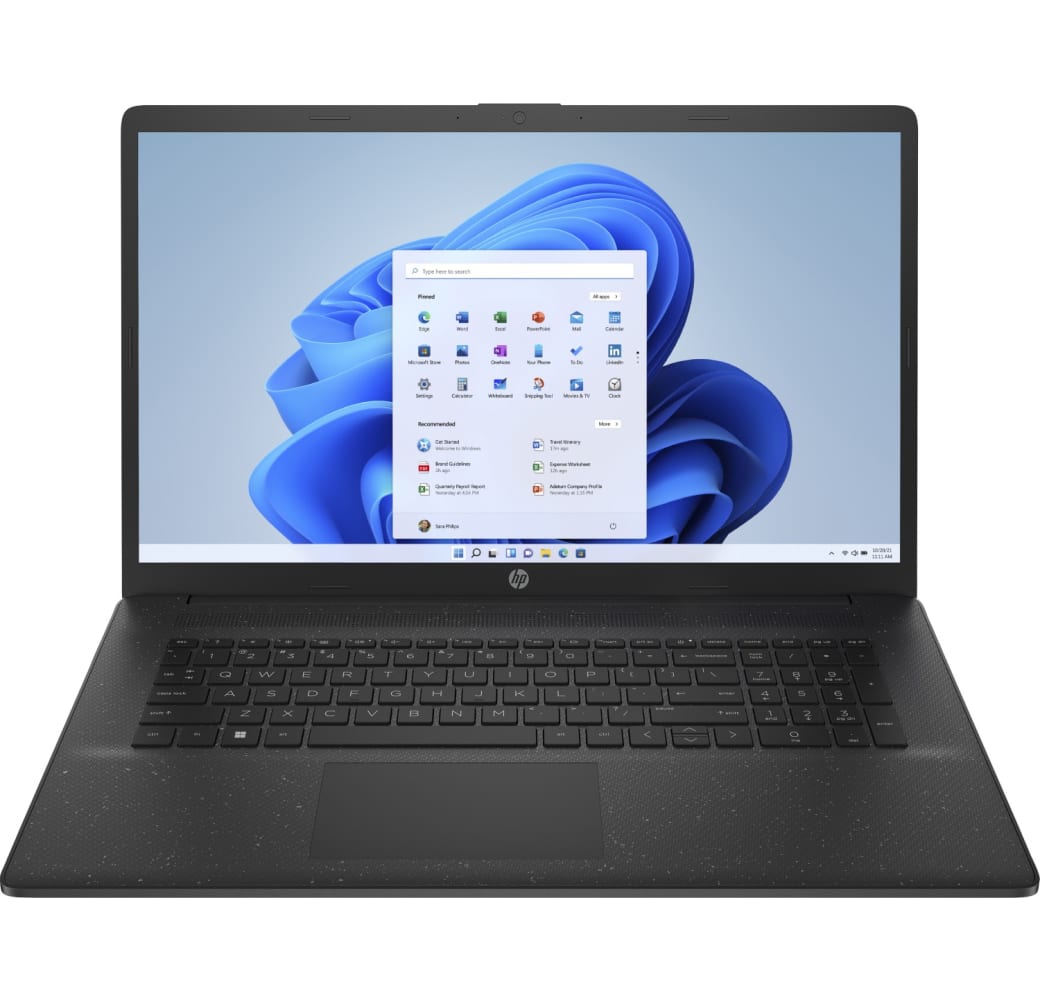 Black HP 17-cp2055ng Laptop - AMD Ryzen™ 3 7320U - 8GB - 256GB SSD - AMD Radeon™ Graphics.1