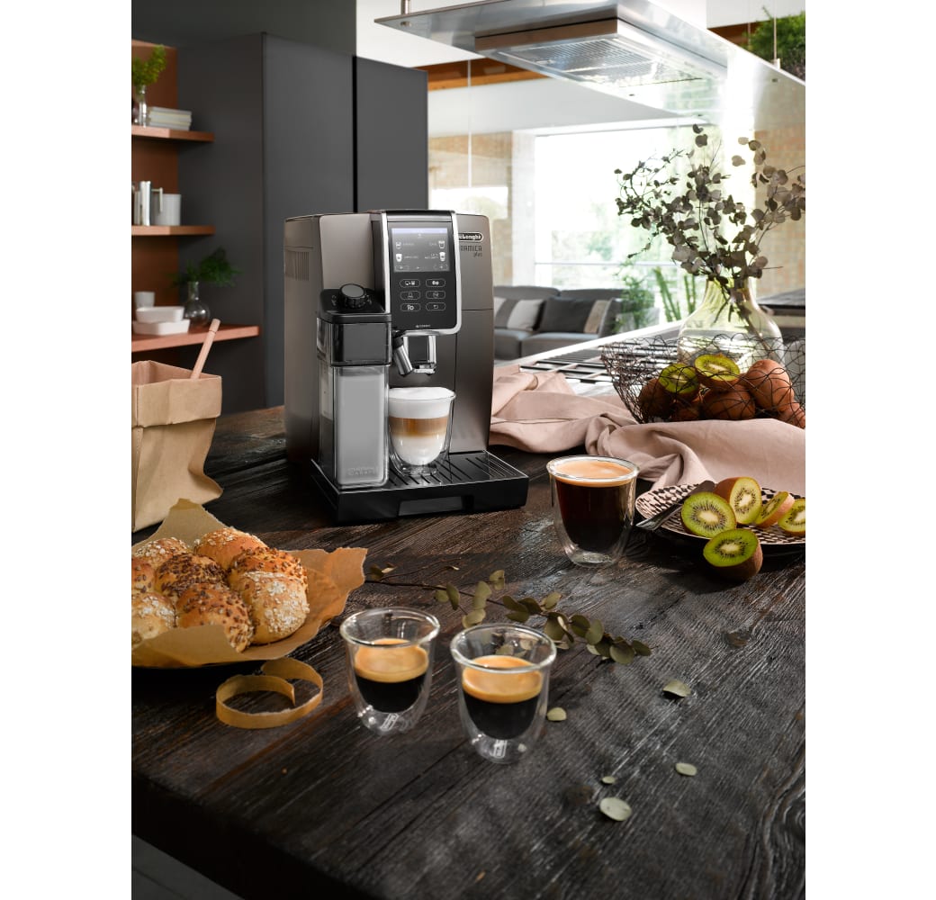 Titanium De'Longhi Dinamica plus 370.95 Coffee Machine.5