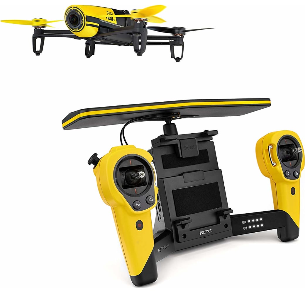 Yellow Parrot Bebop Drohne + Parrot Skycontroller.1