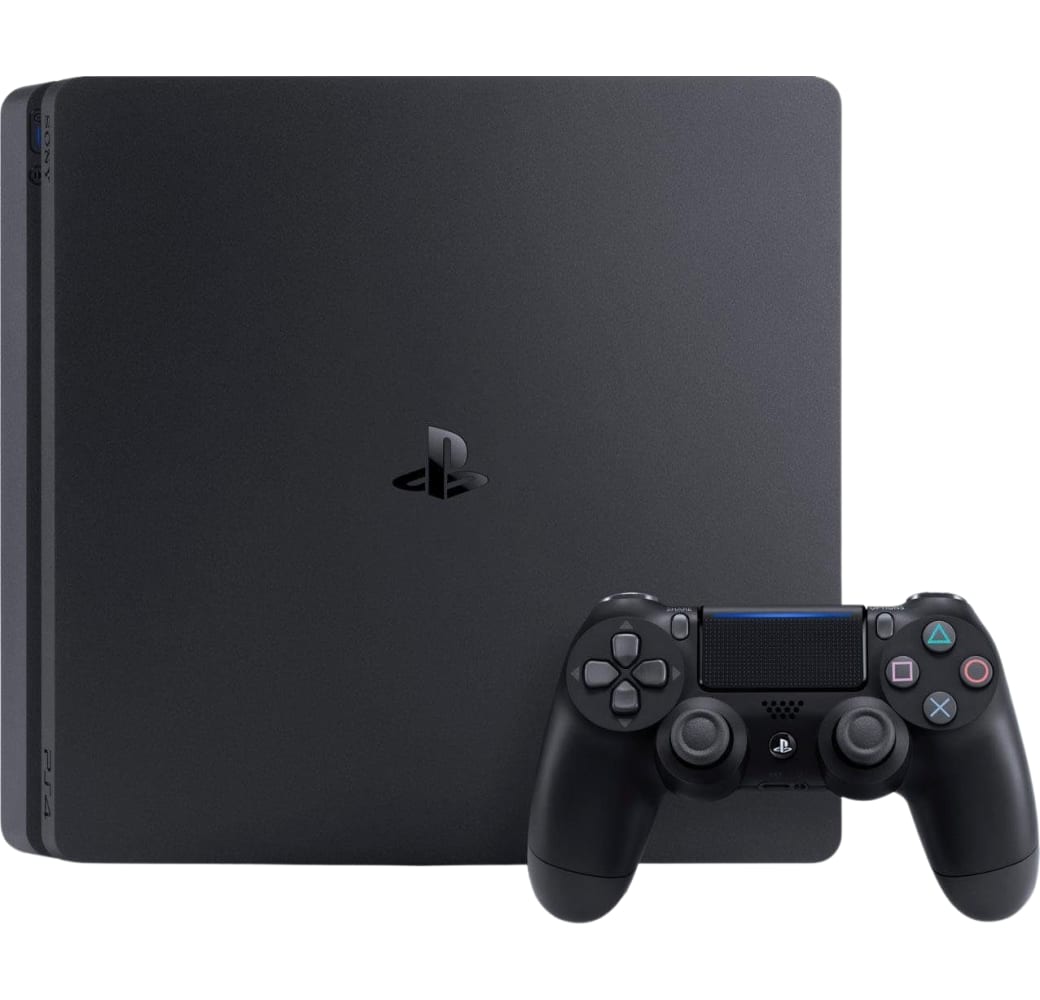 Black Sony PlayStation 4 Slim .2