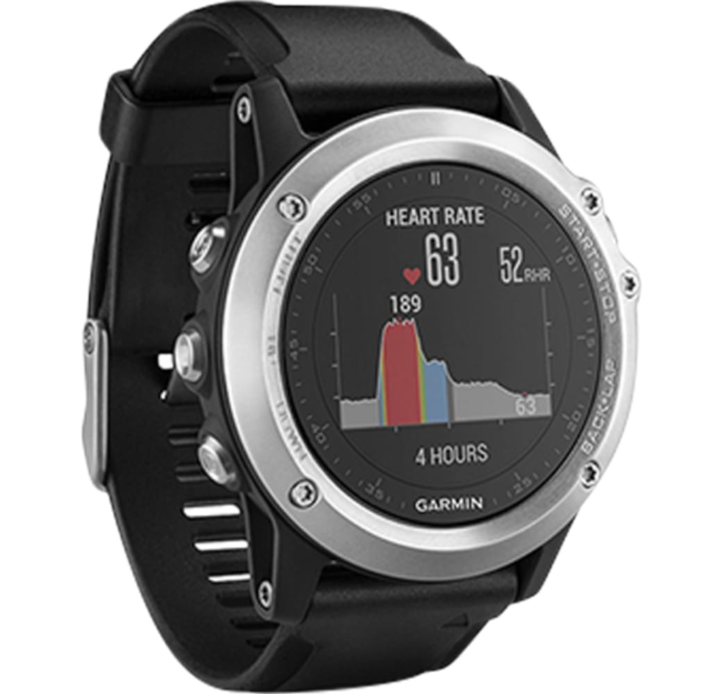 Silver Garmin Fenix 3 HR.1