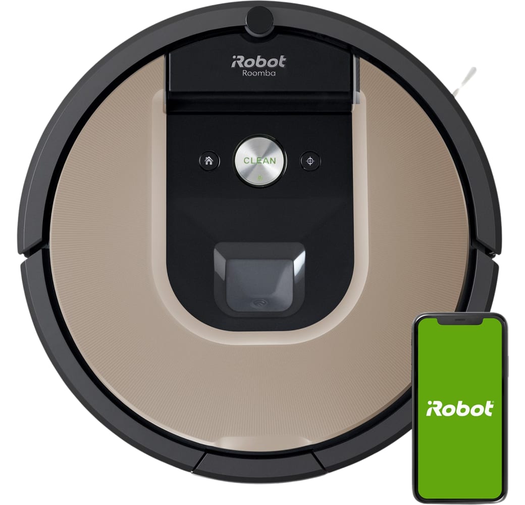 White iRobot Roomba 966 Vacuum Cleaner Robot.1