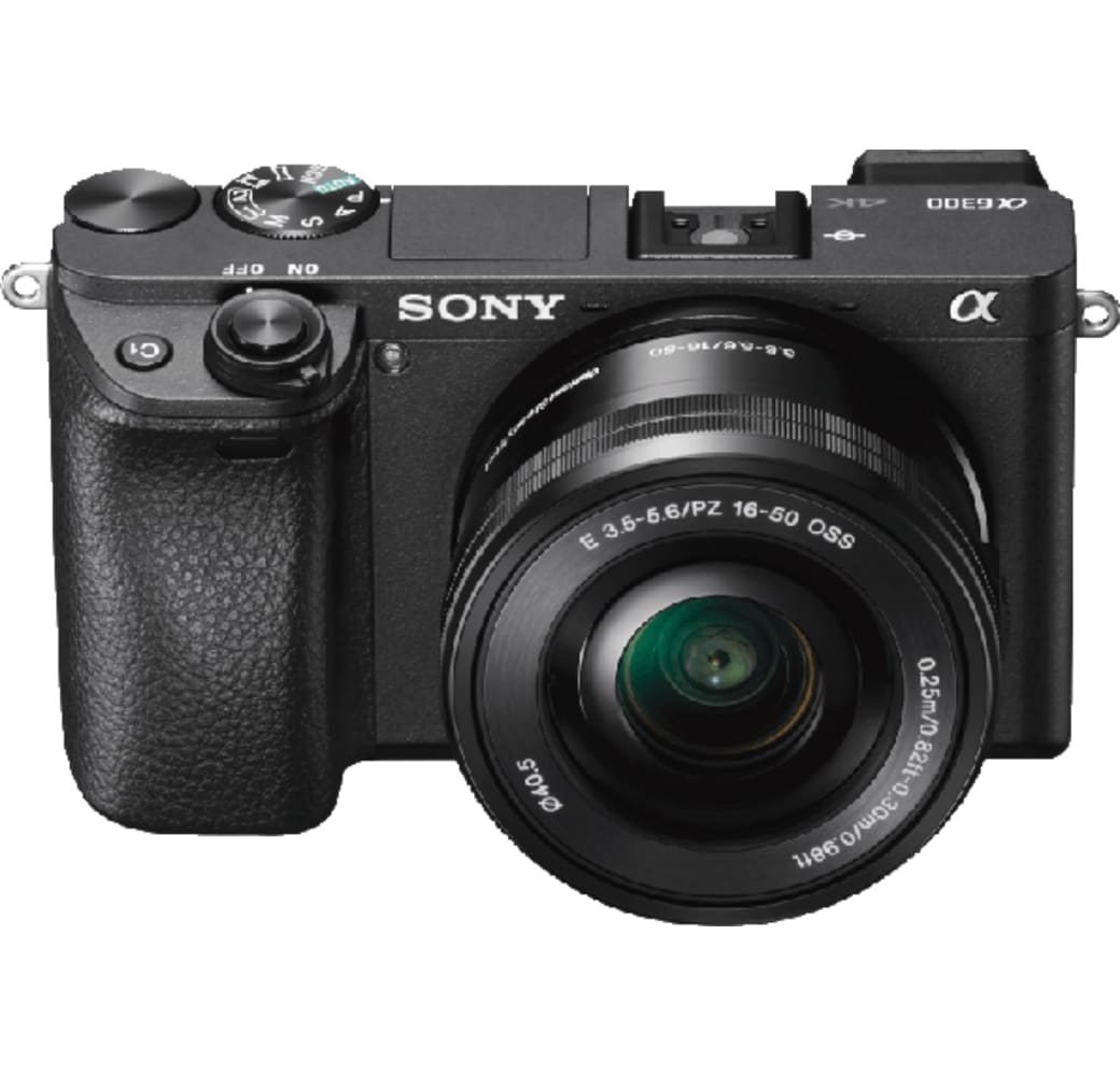 Black Sony A6300 + 16-50mm 3.5-5.6 OSS PZ, Camera kit.3