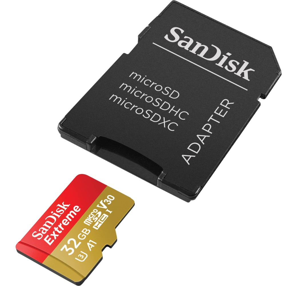 MicroSD-kaart Extreme 32GB SanDisk Extreme microSDHC 32GB.2
