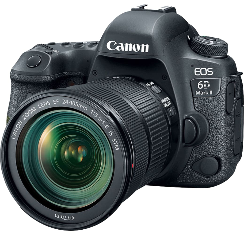 Black Canon EOS 6D MARK II + 24-105mm lens.1