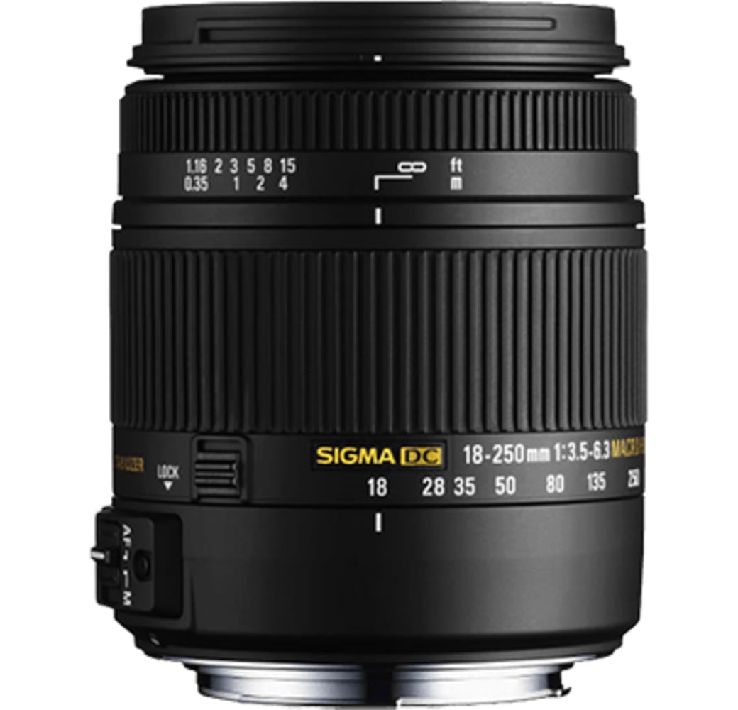 Black Sigma 18-250mm F/3,5-6,3.1