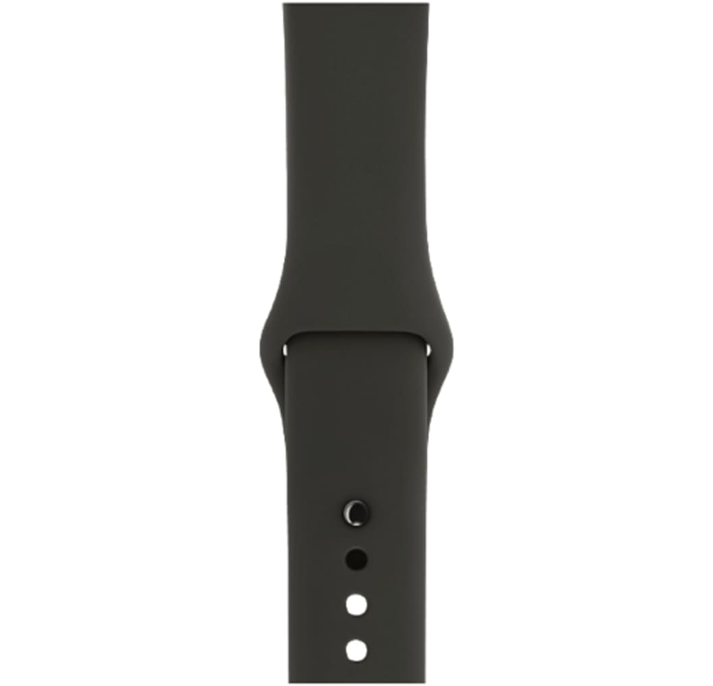 Spacegrau Apple Watch Serie 3 GPS, 42-mm-Aluminiumgehäuse, Sportarmband.3