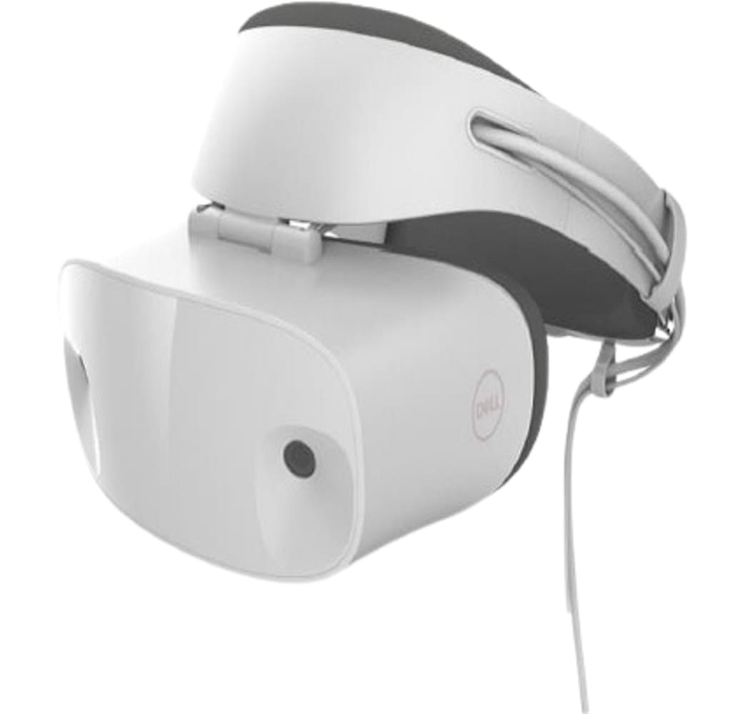 White Dell Visor VR + Controller VR Headset.3