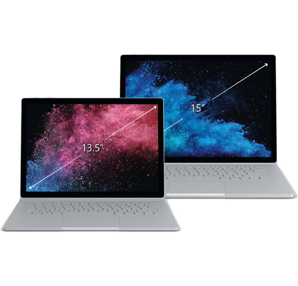 Silber Microsoft Surface Book 2 13.5".4