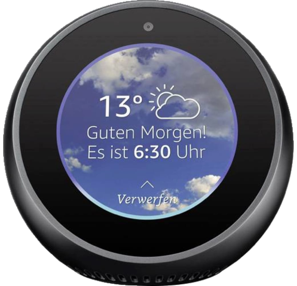 Black Amazon Echo Spot.1