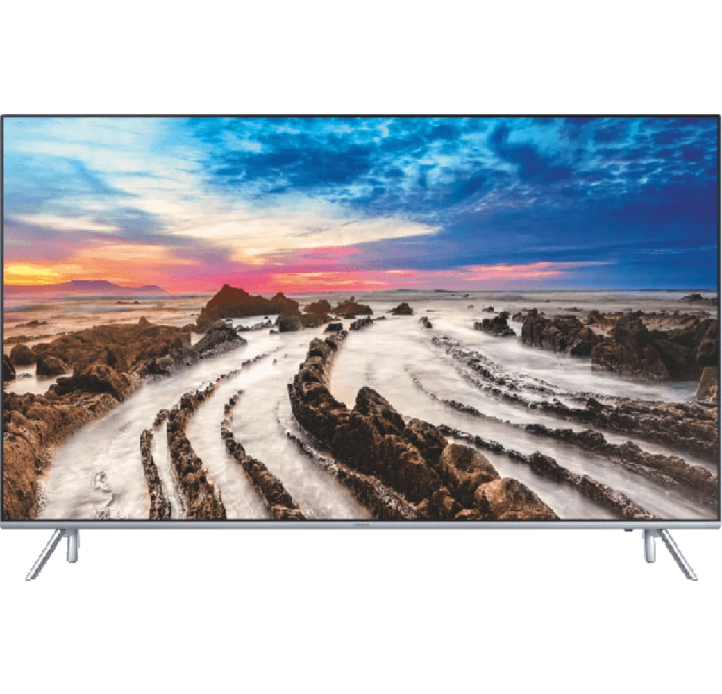 Schwarz Samsung 55" MU7009TXZG TV.1