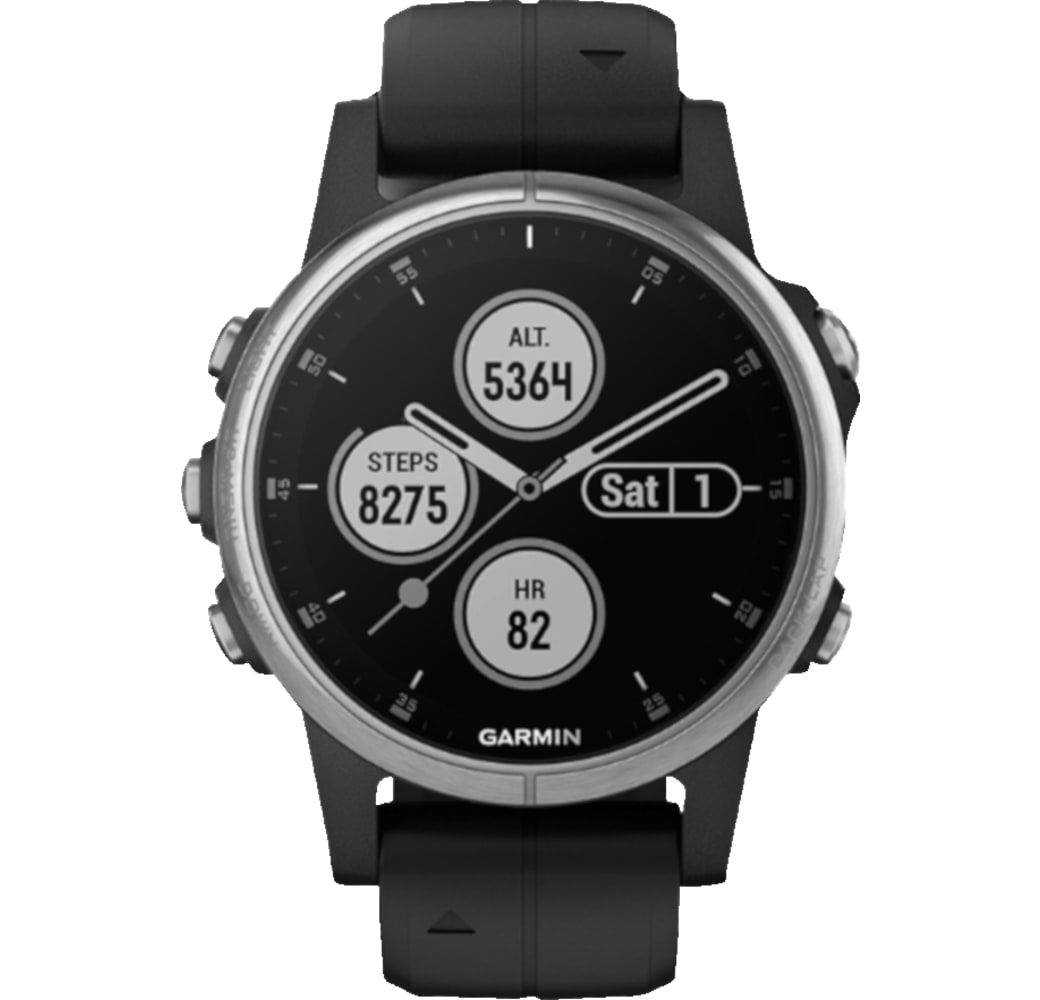 Black Garmin Fēnix® 5S Plus GPS Sports watch.1