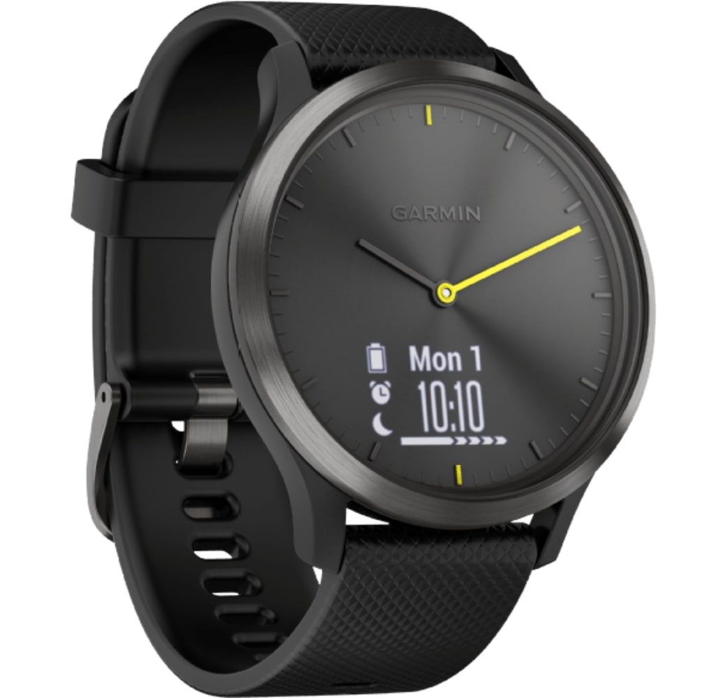 Gris / Negro Garmin vívomove HR Sport Smartwatch, L.2