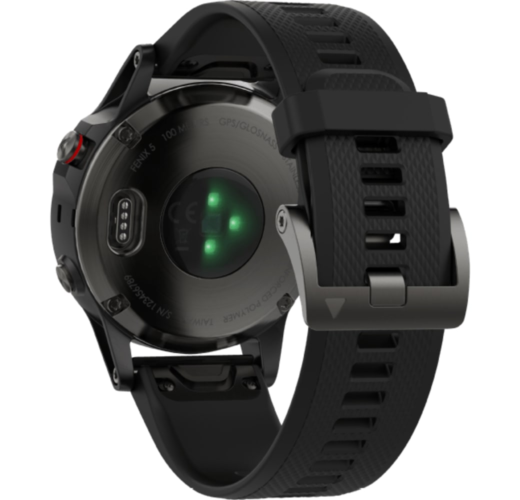 Grau/Schwarz Garmin Fēnix® 5 GPS-Sportuhr.3