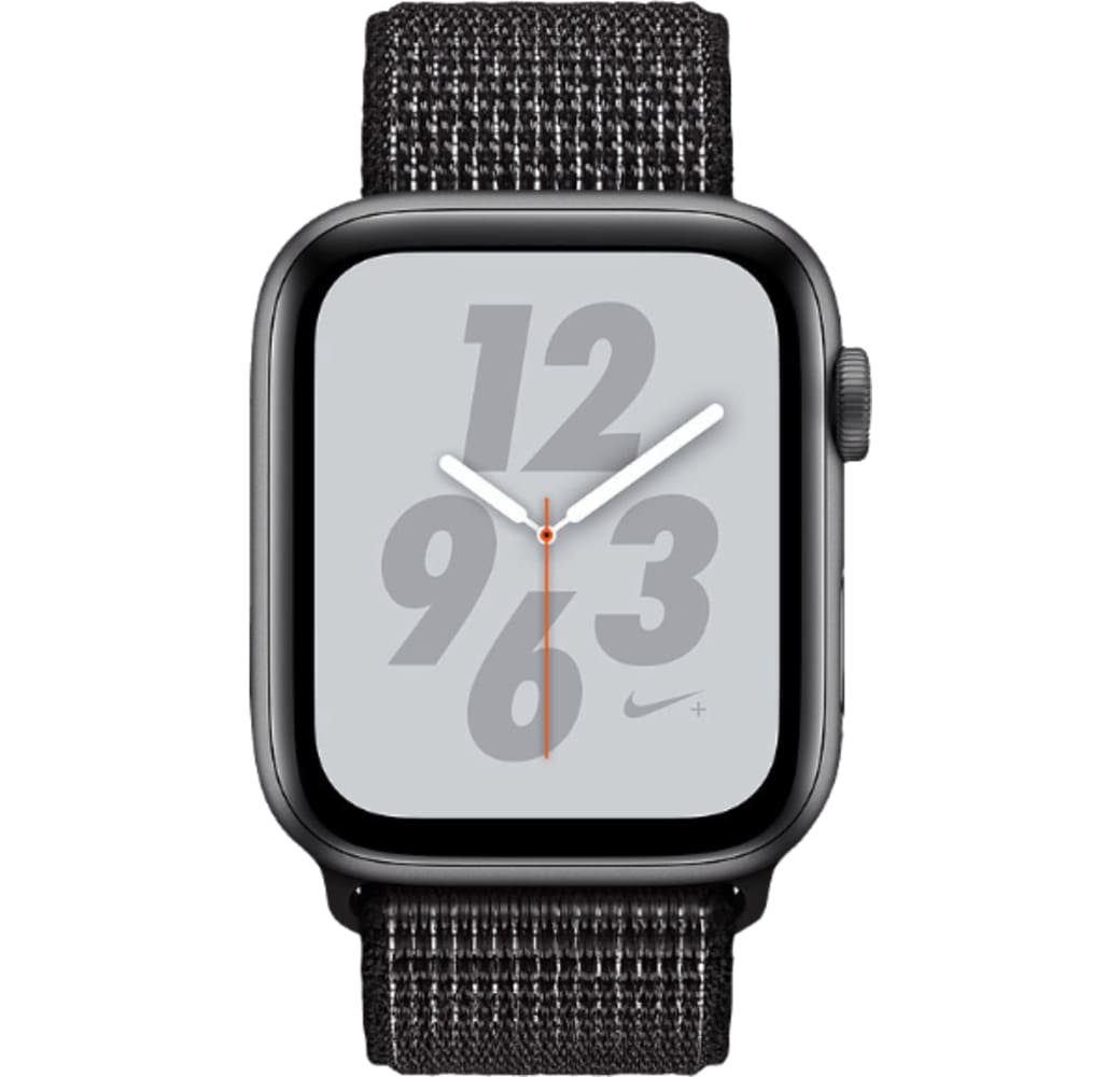 Black Woven Apple Watch Nike+ Series 4 GPS+Cell, 40mm Aluminium case, Sport loop / band.1