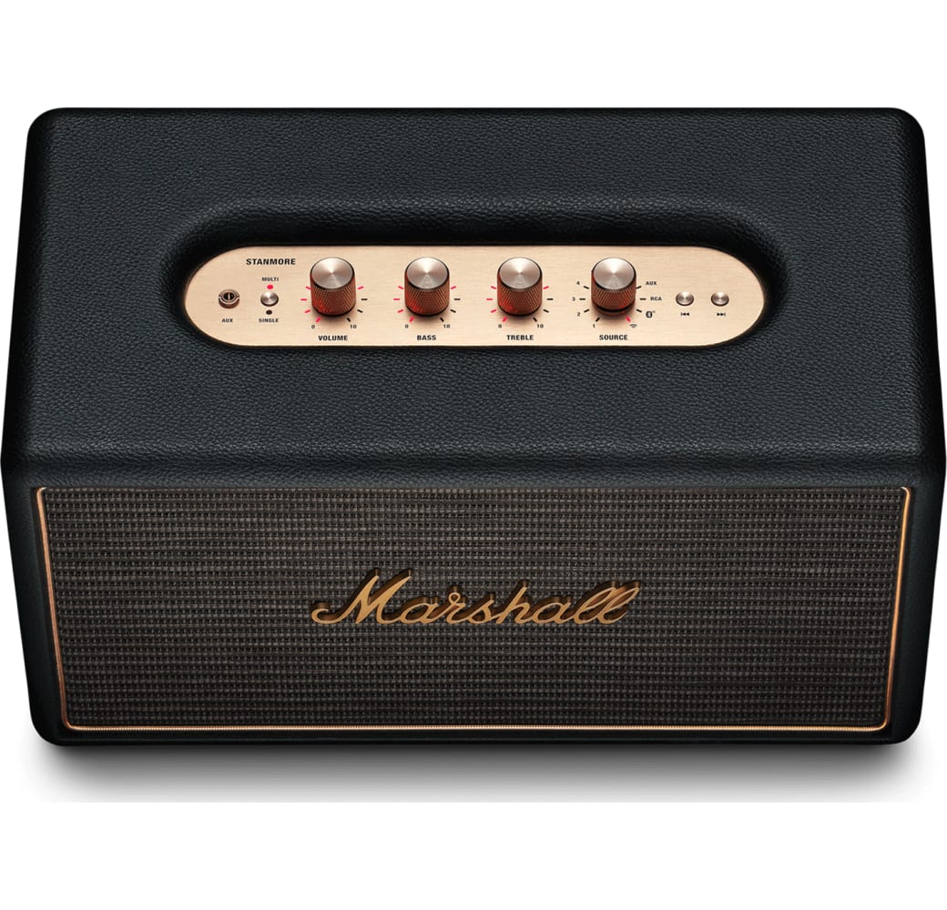 Black Marshall Stanmore II Voice Alexa Bluetooth Speaker.4