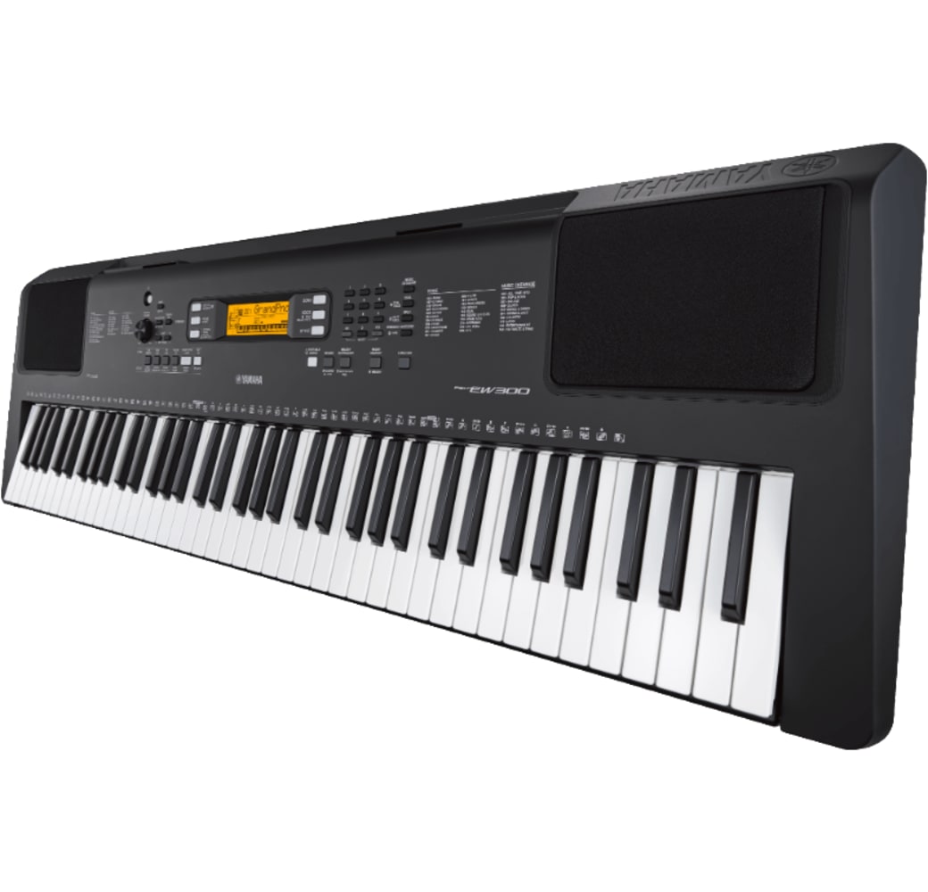 Schwarz YAMAHA PSR-EW300 Tastatur.2