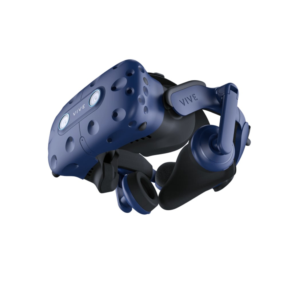 Blue HTC Vive Pro Eye VR Headset.2