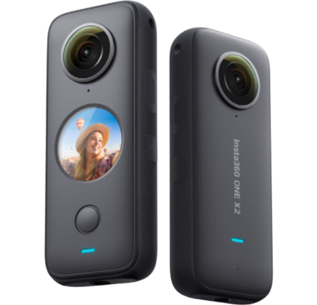 Grijs Insta360 One X2 Action camera.2