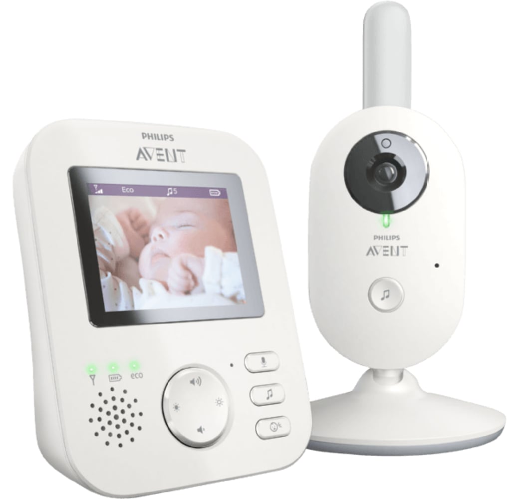 White PHILIPS SCD 833/26 Digital Video Baby Monitor.1