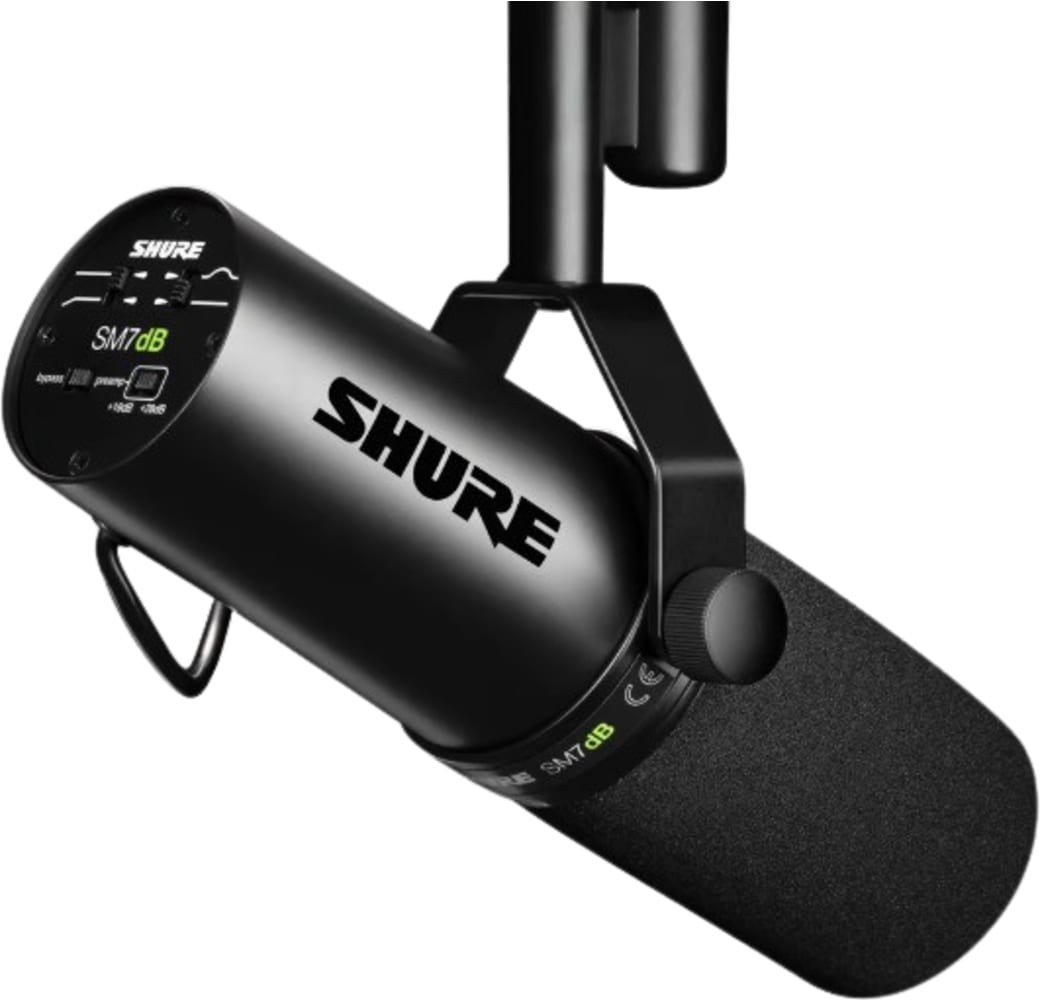 Black Shure SM7dB Microphone.4